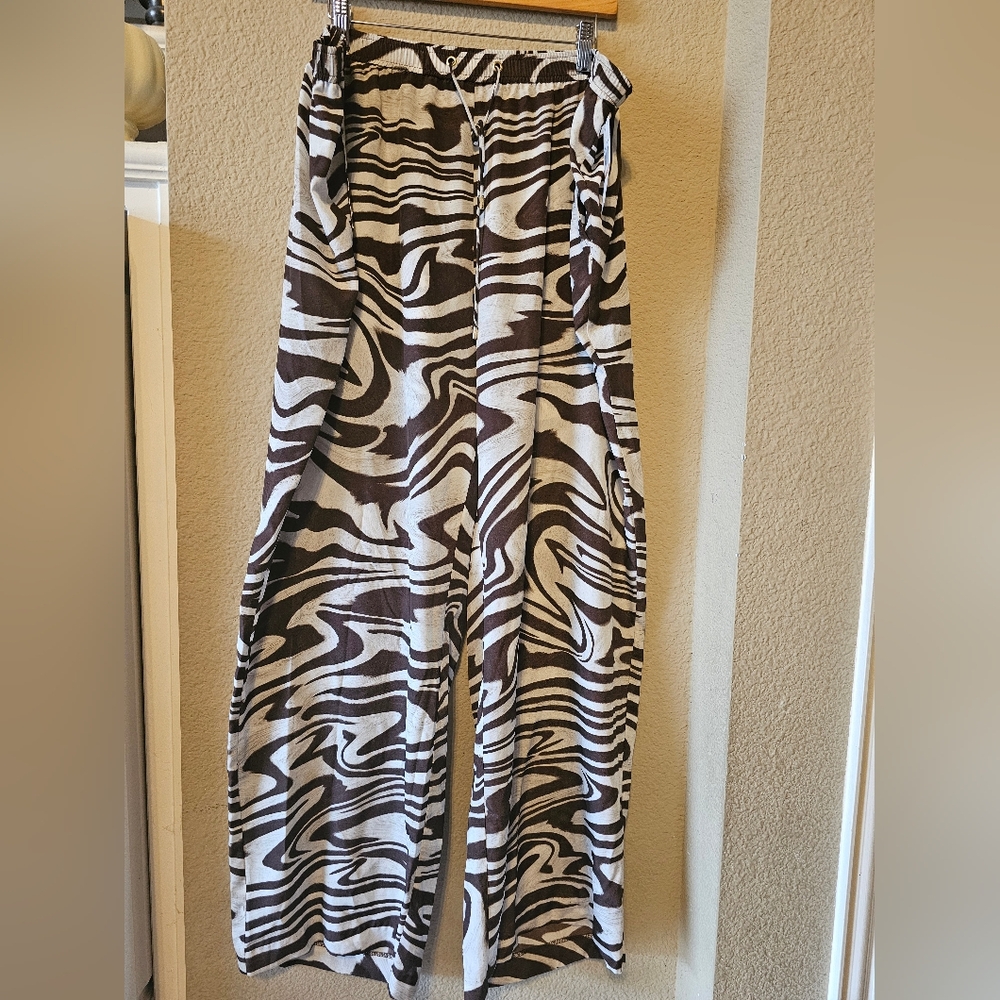 NWT Michael Kors Zebra Lounge Pants Size 24W